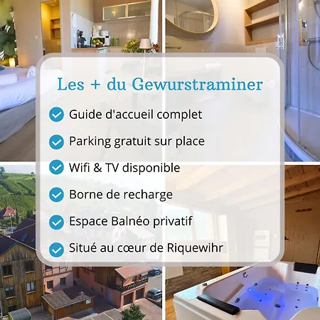 Gewurztraminer - Au Pied Du Vignoble - Renove Recemment - Parking Gratuit Apartmán Riquewihr